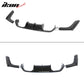 2015-2020 BMW M3 F80 M4 F82 V Rear Bumper Diffuser Forged Carbon Fiber