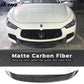 2014-2017 Maserati Ghibli M156 JC Front Bumper Lip Forged Carbon Fiber