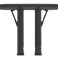 Burly Brand Folsom Bar 12in - Matte Black B12-5505TB