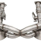Corsa 2020 Corvette C8 3in Valved Cat-Back 4.5in Blk Quad Tips Fits Factory Perf Exhaust Deletes AFM 21103BLK