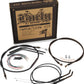 Burly Brand T-Bar Control Kit 12in - Black B30-1147