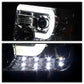 Spyder GMC Sierra 14-16 Projector Headlights Light Bar DRL Chrome PRO-YD-GS14-LBDRL-C 5080622