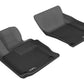 3D MAXpider 2010-2016 Porsche Panamera Kagu 1st Row Floormat - Black L1PO00611509