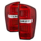 Spyder 16-17 Toyota Tacoma LED Tail Lights - Red Clear (ALT-YD-TT16-LED-RC) 5085757