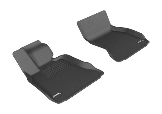 3D MAXpider 2009-2015 BMW 7 Series/Li F01/F02/F04 Kagu 1st Row Floormat - Black L1BM05211509