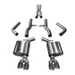 Corsa Performance 15-17 Dodge Challenger Hellcat Dual Rear Exit Extreme Exhaust w/ 3.5in