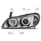 Anzo 2000-2004 Infiniti I30 Projector Headlights w/ Halo Chrome