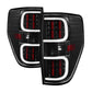 SPYDER xTune Ford F150 09-14 LED Tail Lights - Black ALT-ON-FF15009-LBLED-BK 5082169