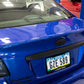 OLM Paint Matched Trunk Hole Delete for OEM Short Spoiler - World Rally Blue - 2015-2021 Subaru WRX / STI
