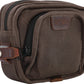 Burly Brand Handlebar Bag - Dark Oak B15-1012D