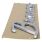Ford Racing 21-23 Bronco Script Fender Badge - Silver M-1447-BSS