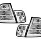 BMW 3-Series E46 Sedan Clear Tail Lights (1998-2006)