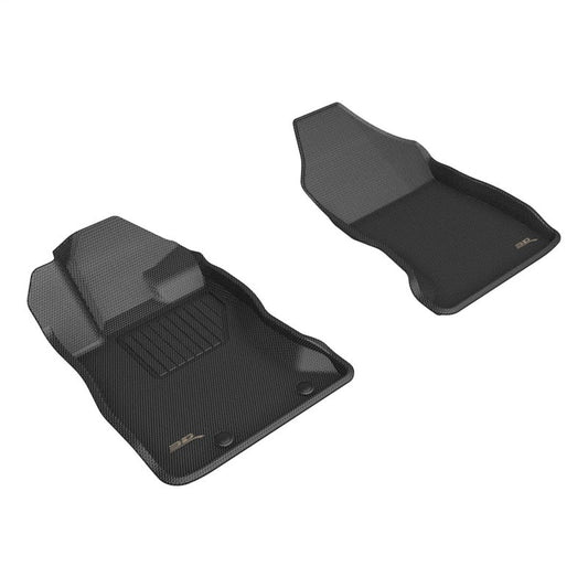 3D MAXpider 3D MAXider 22-23 Subaru WRX Kagu Black Floor Mats - Row 1 L1SB03611509