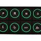 AEM EV 8 Button Keypad CAN Based Programmable Backlighting 30-8400