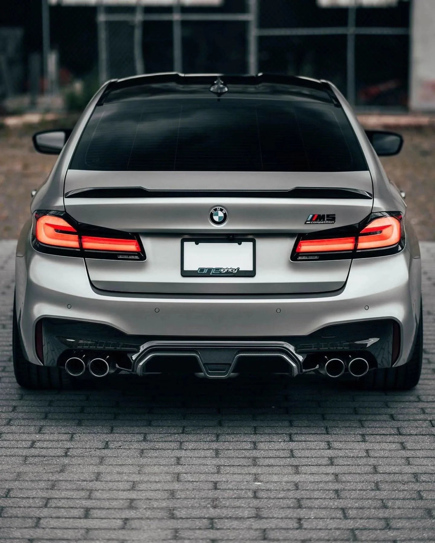 BMW 5 Series F90 M5 CS Style Carbon Fiber Rear Diffuser (2020+)