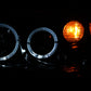 Anzo  USA Voklswagen Jetta MK4 Projector Headlights W/ Halo Black