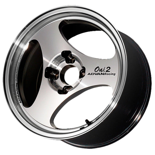 Advan ONI2 15x8.0 +30 4-100 Machining & Diamond Cut Wheel YAY5G30ADC