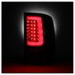 Spyder 07-13 GMC Sierra 1500 V2 Light Bar LED Tail Lights - Red Clear (ALT-YD-GS07V2-LBLED-RC) 5084767