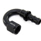 HPS Performance Products Push-on Hose End to AN Female, Aluminum, Black