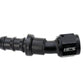 HPS Performance Products Push-on Hose End to AN Female, Aluminum, Black