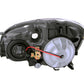 Anzo 2002-2004 Nissan Altima Crystal Headlights Chrome
