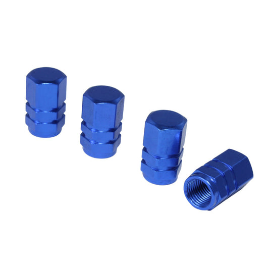 SPYDER Xtune Tires Valve Stem Cap 4pcs Blue ACC-VC01-BL 9933387