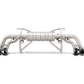 Akrapovic 16-16 Lamborghini Huracan LP 580-2 Coupe/Spyder Slip-On Line (Titanium) w/ Carbon Tips MTP-LA/TI/2