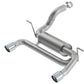 Borla 18-19 Jeep Wrangler JL/JLU 2.0L 4Cyl 2DR/4DR Axle Back Exhaust ATAK w/ 3.5in Tips 11964