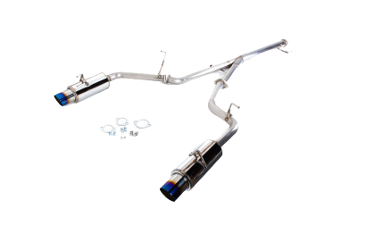 Revel Medallion Touring-S Catback Exhaust - Dual Muffler/ Blue Tip 90-99 Mitsubishi 3000GT VR4