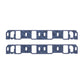 Cometic Gasket Cometic Ford Windsor .125in Fiber Intake Mani Gskt Set-1.279in x 2.115in Rectangle Port C5652-125