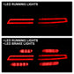 Spyder Porsche Cayenne 958 11-14 LED Tail Lights - Sequential Signal - Black 5086853