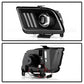 Spyder Ford Mustang 05-08 V2 High-Power LED Headlights - Black PRO-YD-FM05AP-BK 5088192