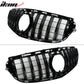 2014-2016 Benz W212 E Class AMG GT Style Gloss Black Front Grille