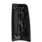 AlphaRex 99-06 Chevrolet Silverado/99-06 GMC Sierra LUXX-Series LED Tail Lights - Black 620006 *Discontinued