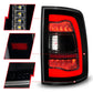 ANZO 09-18 Dodge Ram 1500 Sequential LED Taillights Smoke Black 311470