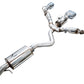 AWE Tuning AWE 23-24 Toyota GR Corolla Touring Edition Catback Exhaust - Chrome Silver Tips 3015-52472