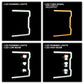 SPYDER Apex 20-22 Ford F250/F350 (Halogen) High-Power LED Headlights - Black PRO-YD-FS20HALAP-SEQ-BK 5088635