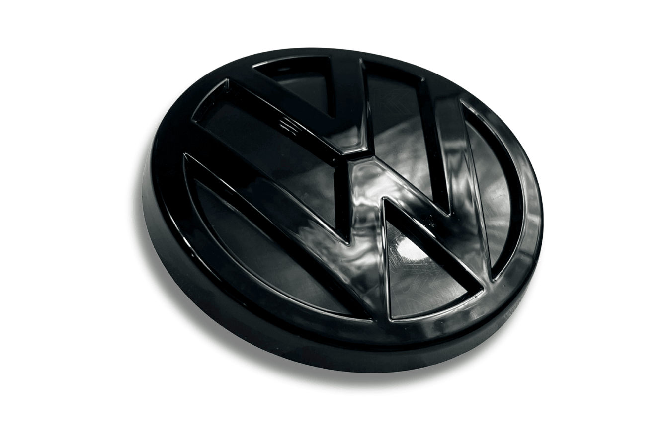VW Golf 7 - Base, GTI, R - Gloss Black Aftermarket Emblem Set (2012-2017)