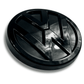 VW Golf 7 - Base, GTI, R - Gloss Black Aftermarket Emblem Set (2012-2017)