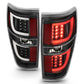 Anzo 2009-2013 Ford F-150 LED Taillights Black