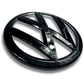VW Golf 7 - Base, GTI, R - Gloss Black Aftermarket Emblem Set (2012-2017)
