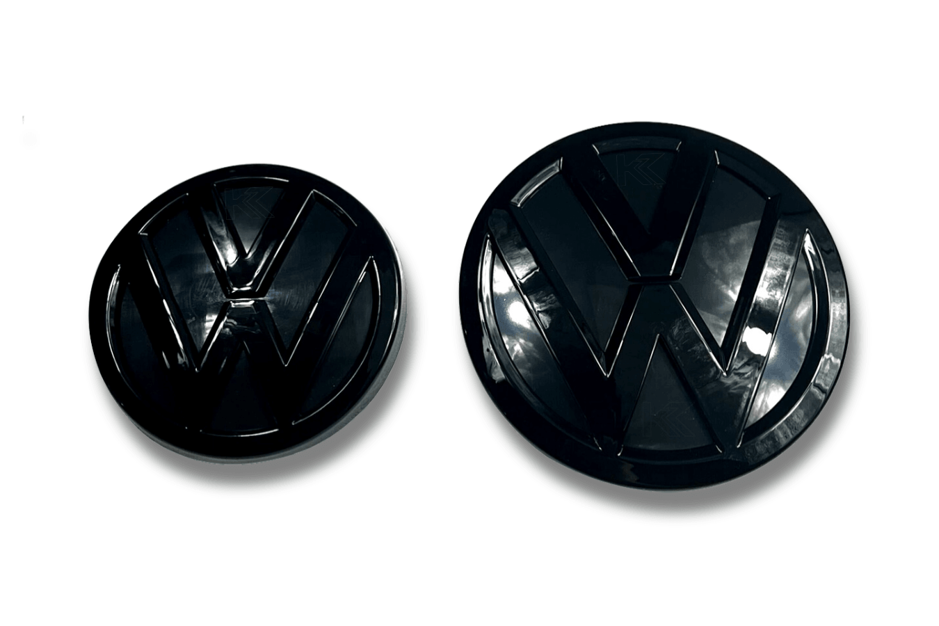 VW Golf 7.5 Black Aftermarket Emblem Set (2018-2019)