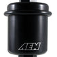 AEM Electronics High Volume Fuel Filter Black