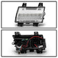 Spyder Jeep Wrangler 2018-2019 (Halogen Model Only) LED Front Bumper Lights - Seq. Signal - Chrome 5086778