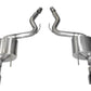 Corsa Performance 2015 Ford Mustang GT 5.0 3" Axle Back Exhaust, Black Dual 4.5