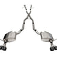 CORSA Performance Corsa 11-21 Jeep Grand Cherokee Xtreme 2.5in Cat-Back Dual Rear Exit w/Twin 4in Black PVD Tips 21188BLK
