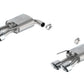 Ford Racing 2024 Mustang 5.0L Extreme Active Axle-Back w/Valance - Chrome Tip M-5230-M5ECVA