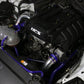 HPS Performance HPS Intercooler Hot Charge Pipe and Cold Side with Blue Hoses 15-17 Ford Mustang Ecoboost 2.3L Turbo, Polish