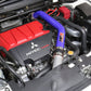 HPS Performance HPS 2.5" Upper Intercooler Pipe UICP, 08-15 Mitsubishi Lancer EVO X Turbo, Blue