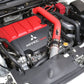 HPS Performance Products HPS 2.5" Upper Intercooler Pipe UICP, 08-15 Mitsubishi Lancer EVO X Turbo, Wrinkle Red